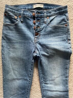 Madewell Cali Demi-Boot Women's Light Blue Jeans Size 24
